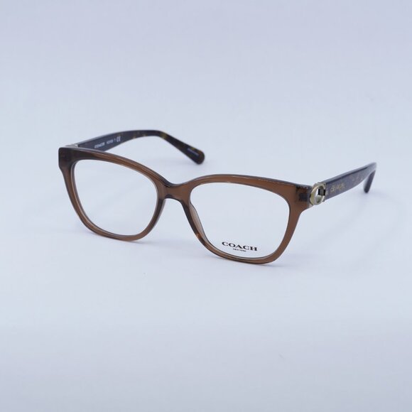 🕶️ New Coach HC6120 5035 Eyeglasses - Brown Frame 52mm - Picture 3 of 11